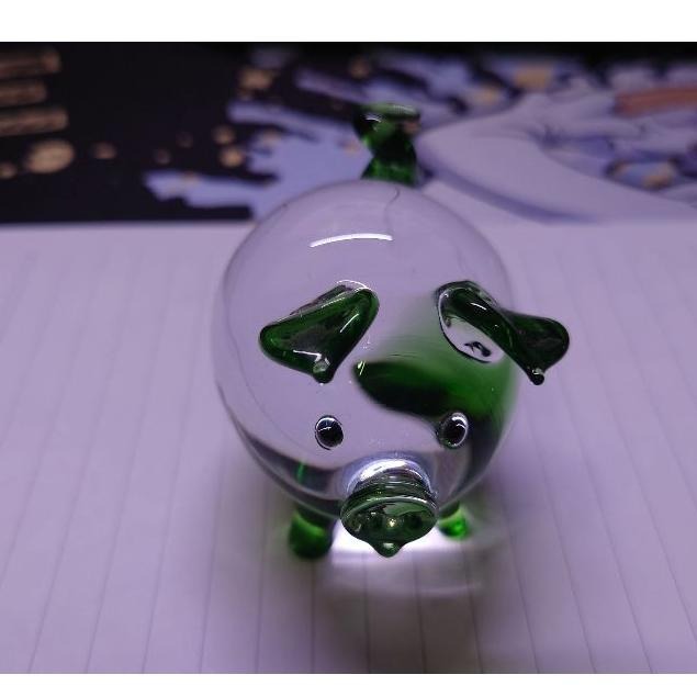 【全新現貨】琉璃豬 豬擺件 琉璃家居擺件 招財擺飾 擺件 彩色豬豬-細節圖4