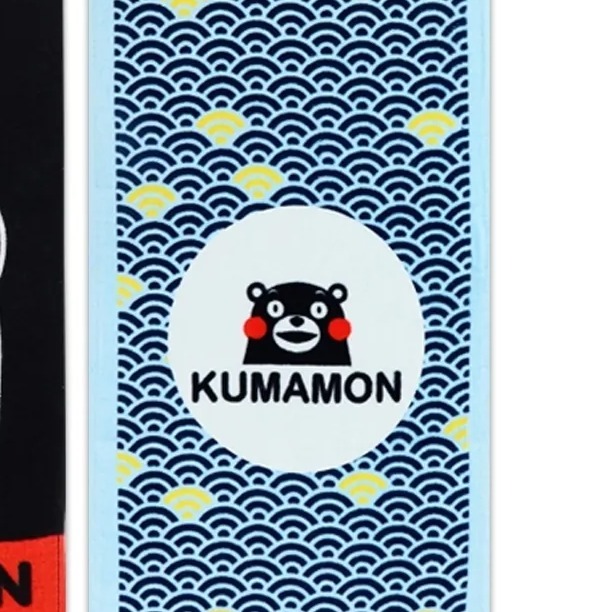 【全新現貨】 KUMAMON 正版 雷標 毛巾 純棉毛巾 擦手巾 沐浴巾 印花毛巾 日本 熊本熊 小熊 33×76公分-規格圖1