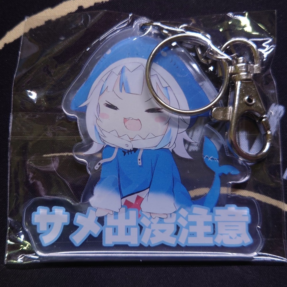 【全新現貨】 hololive 鯊鯊 Gawr Gura 噶嗚 雷姆 同人吊飾 壓克力 徽章 壓克力吊飾 鑰匙圈 吧唧-規格圖1