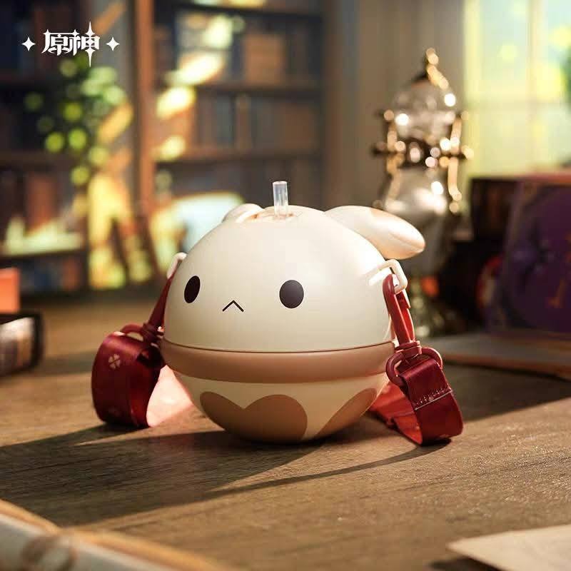 【全新現貨】 原神官方 「轟轟火花！」小蹦蹦斜挎水杯 蹦蹦炸彈 可莉 米哈遊 miHoYo 周邊 週邊-細節圖2