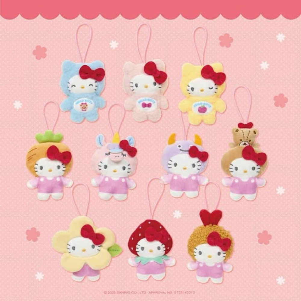 7-11三麗鷗盲盒造型鑰匙圈 酷洛米 美樂蒂 Hello Kitty 大耳狗-細節圖4
