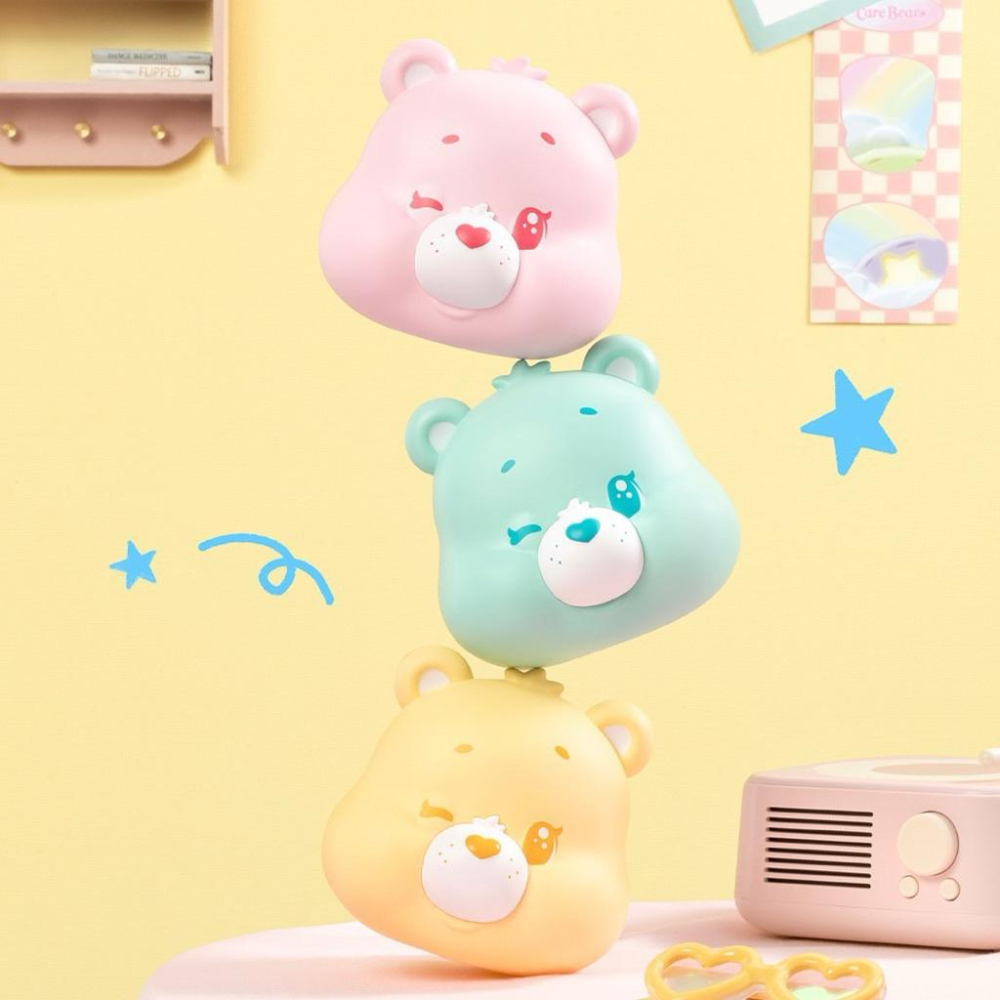 7-11 Care Bears 小熊頭盲盒 單款已拆 現貨-細節圖2