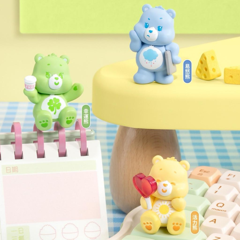 7-11 Care Bears 小熊頭盲盒 單款已拆 現貨-細節圖6