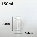 【凱哥】透明普通一般蓋瓶 小藥瓶 藥罐 分裝瓶 隨身藥罐 PET保健瓶 TDC100 150 200 250 300ml-規格圖10