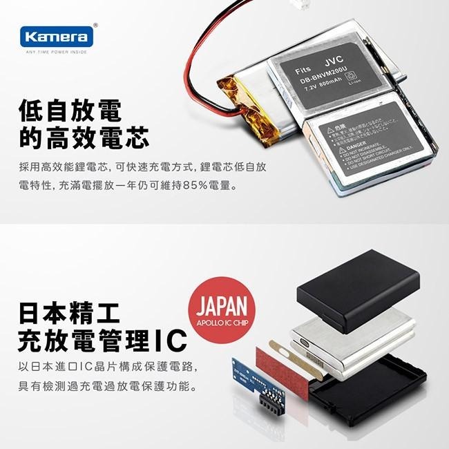 Kamera 鋰電池 for Casio NP-150 (DB-LI-50B/D-LI92)鋰電池 for Casio-細節圖4
