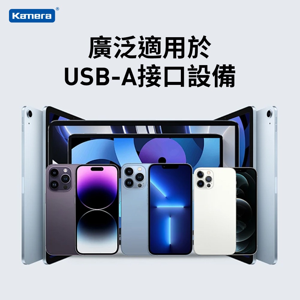 Kamera USB-A公轉Type-C母 數顯轉接頭黑 60W/20V/3A 蝦皮發票 充電傳輸二合一-細節圖8