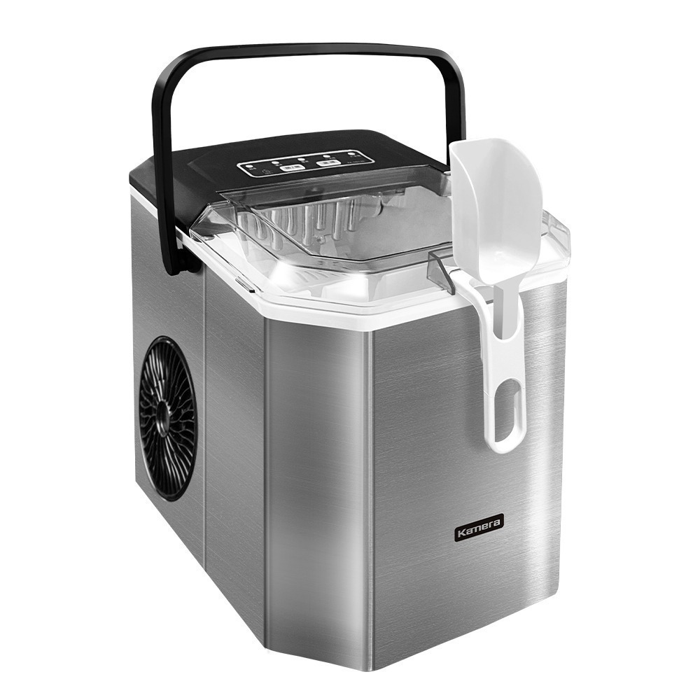 Kamera 微電腦 全自動製冰機 子彈型冰塊 家用 露營 KA-SD12M 斜邊 KA-SD12K 圓弧-規格圖9