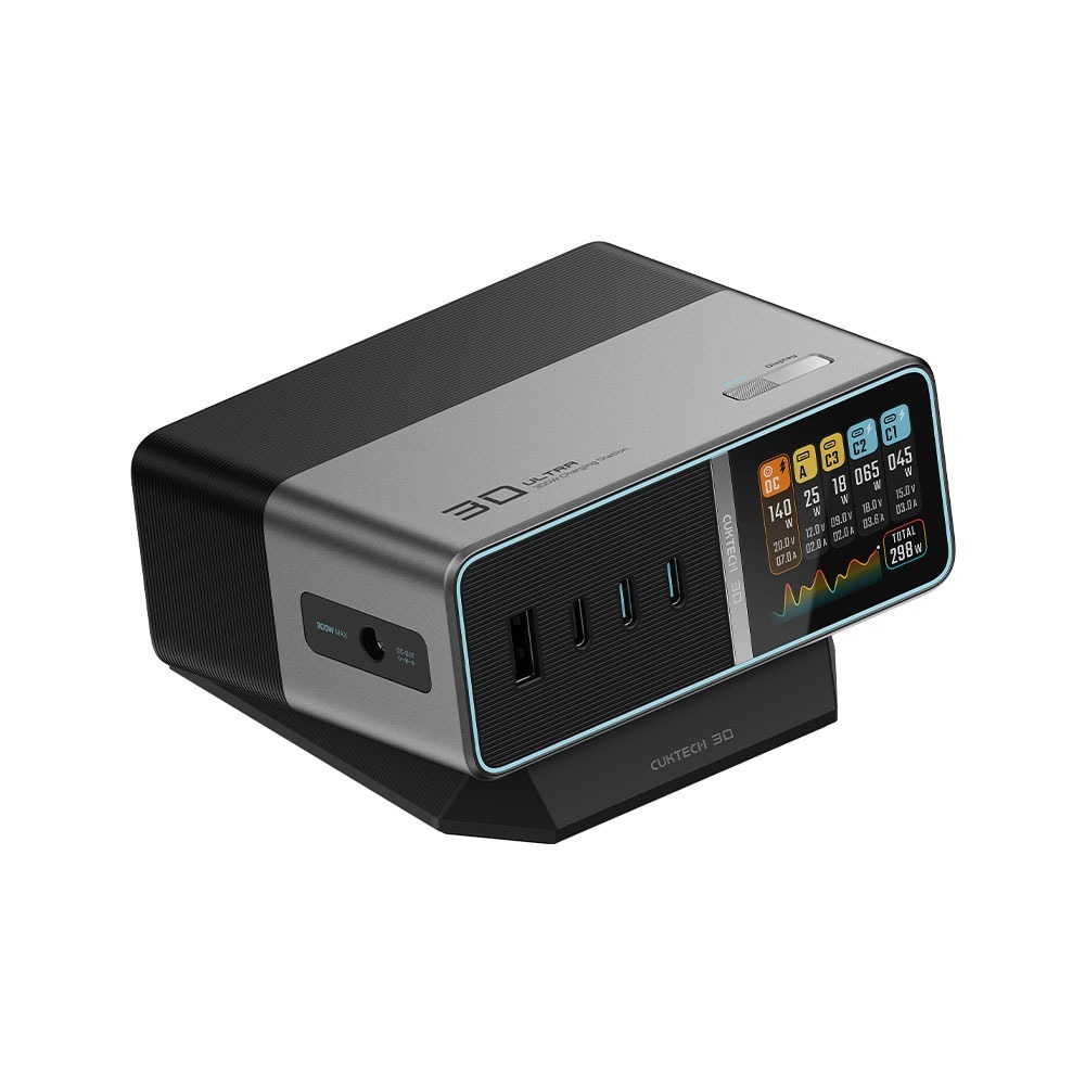 CUKTECH 酷態科 TA3005U 30號Ultra 300W 桌面充電器 超級電能站-規格圖11