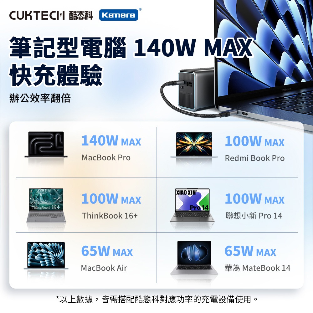 CUKTECH 酷態科 240W TYPE-C 15cm 磁吸摺疊 編織快充線 6A 充電線 短線 CTC615S-細節圖8