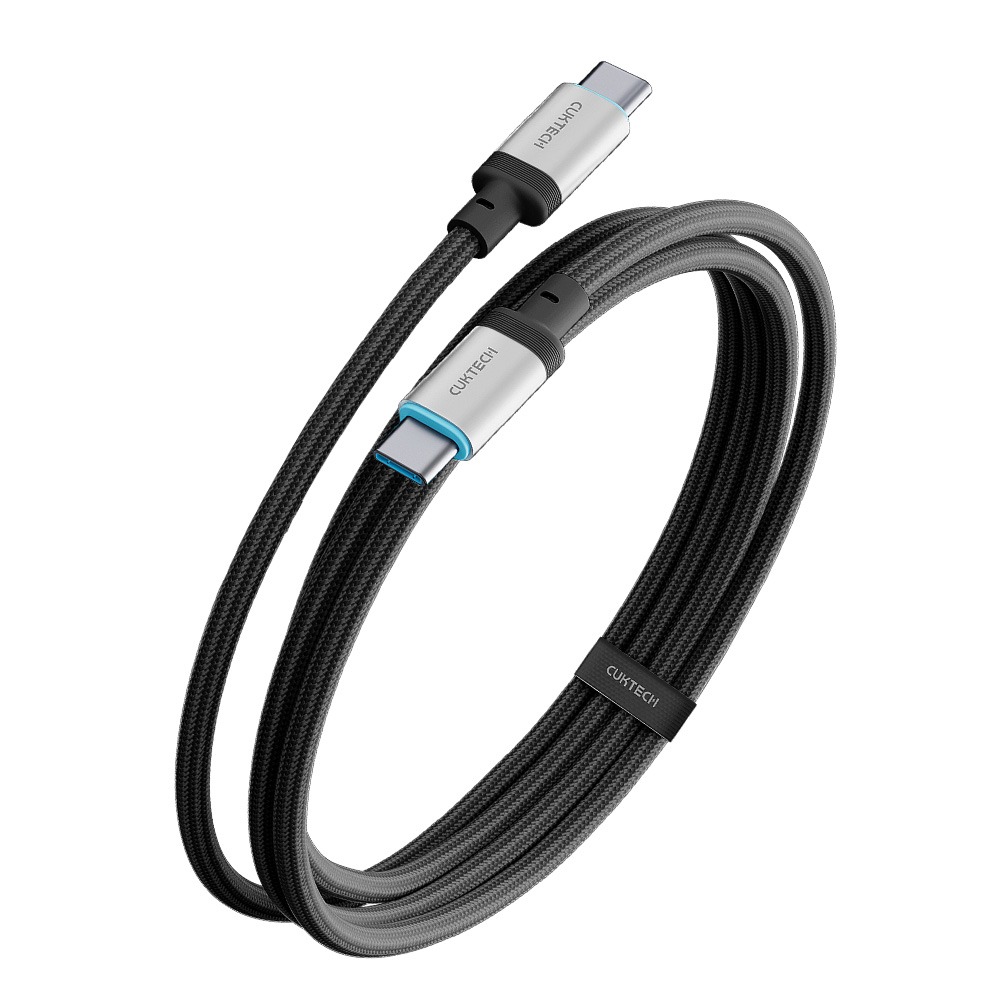 CUKTECH 酷態科 240W Type-C 6A充電線 1.5M 織編數據線 傳輸線 (CTC615W)-規格圖11