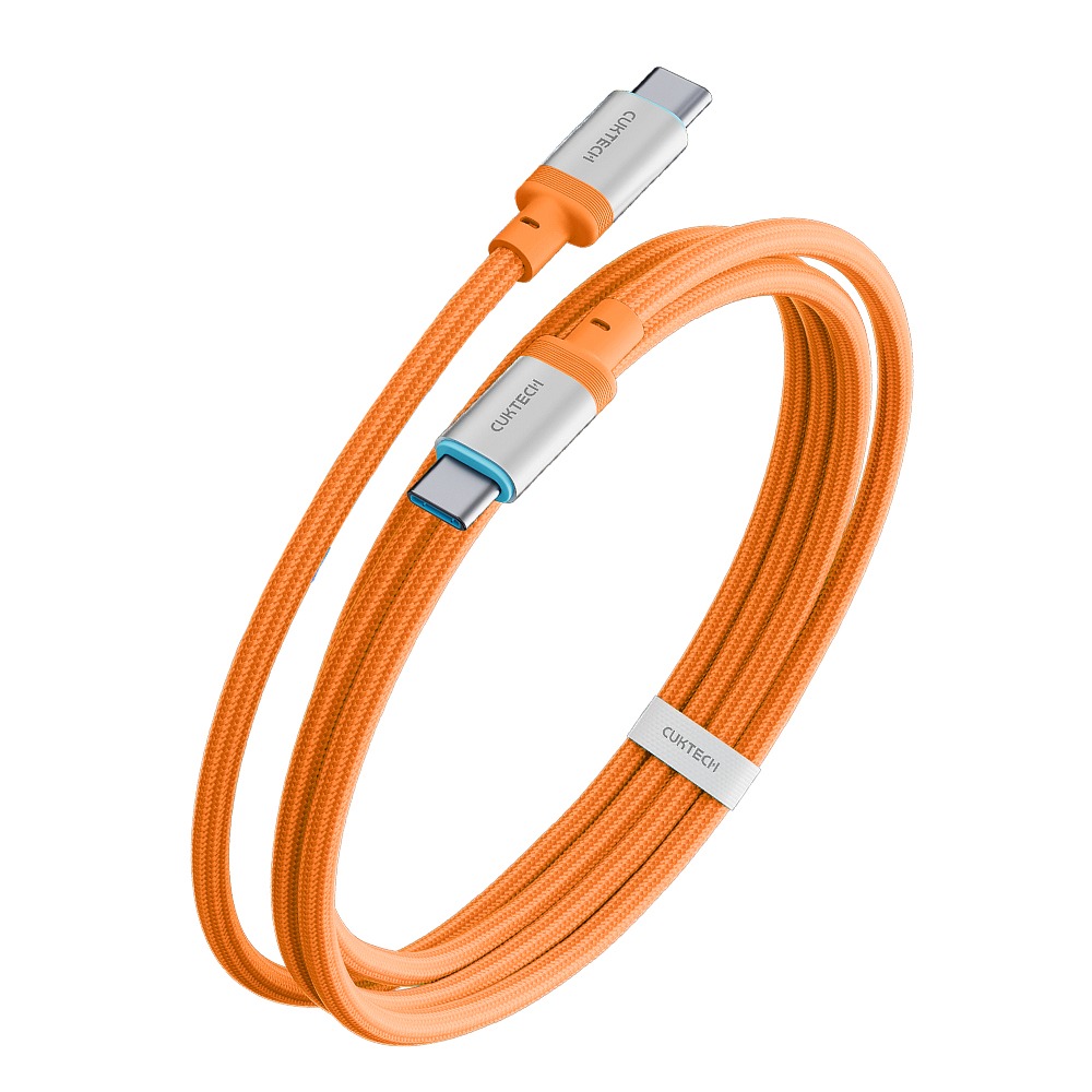 CUKTECH 酷態科 240W Type-C 6A充電線 1.5M 織編數據線 傳輸線 (CTC615W)-規格圖11