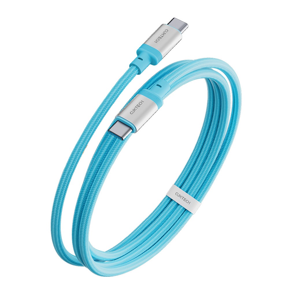 CUKTECH 酷態科 240W Type-C 6A充電線 1.5M 織編數據線 傳輸線 (CTC615W)-規格圖11