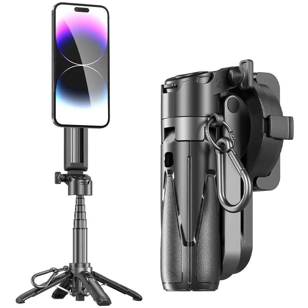 P15 Mini 三合一藍牙自拍棒 磁吸手機架 可伸縮 迷你便攜 自拍器 直播支架-規格圖11