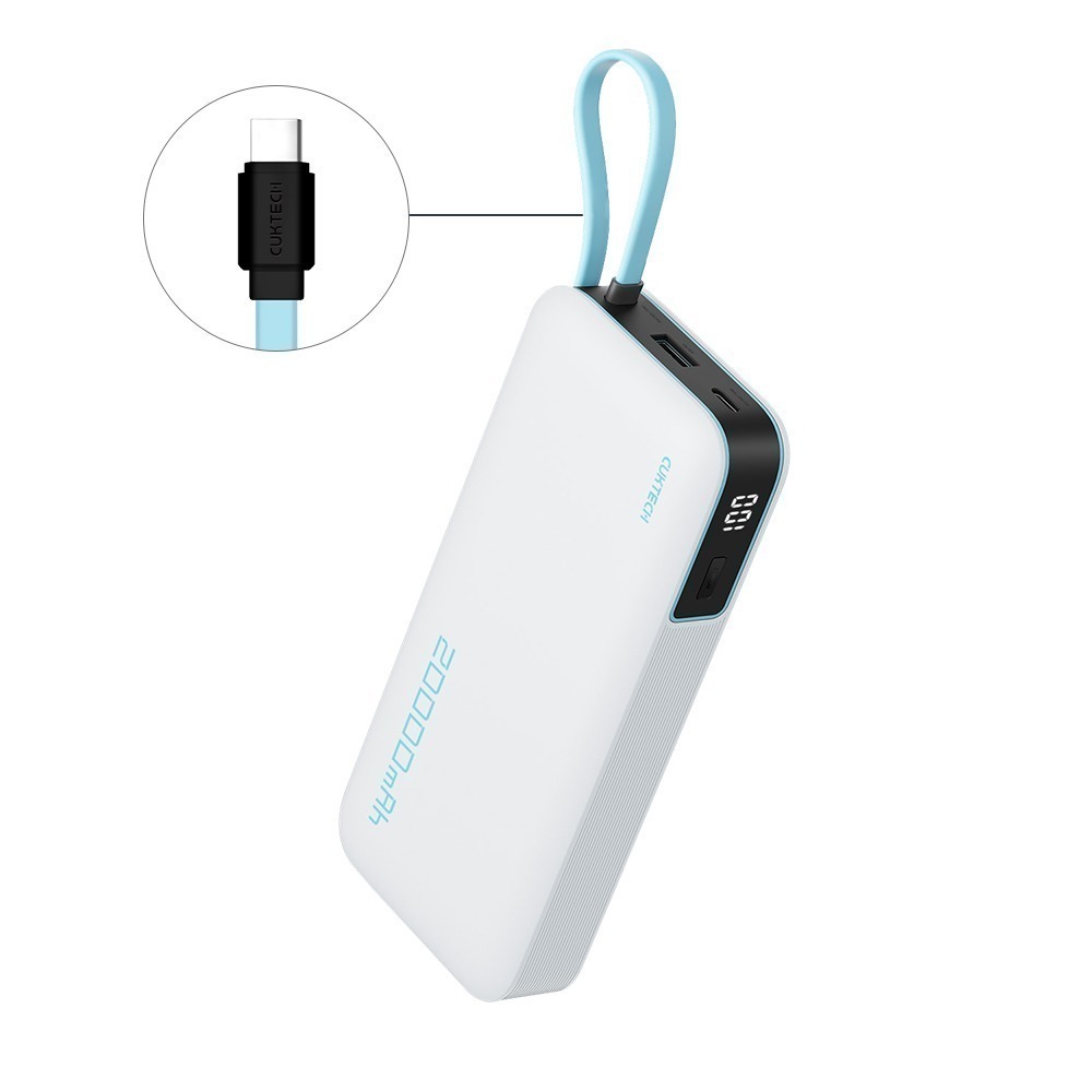 BSMI CCC 雙認證 CUKTECH 酷態科 55W TYPE-C 自帶線行動電源 20000mAh PB200N-規格圖10