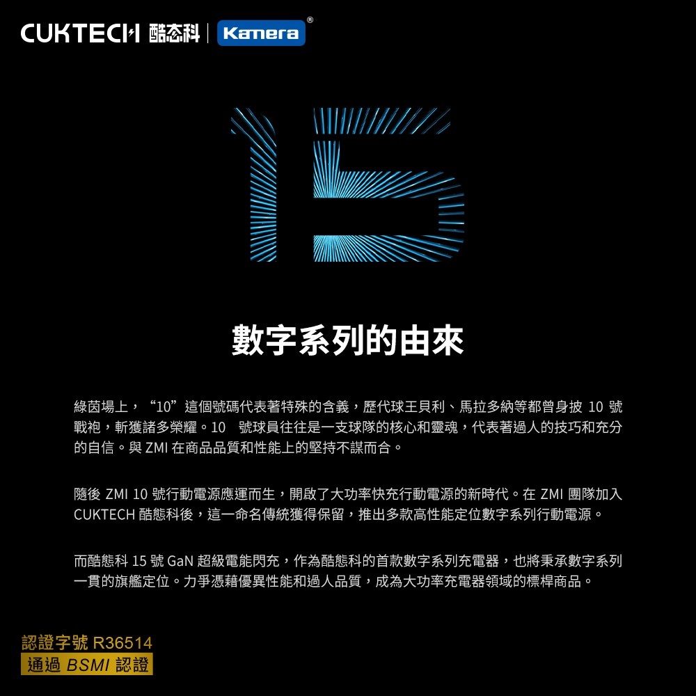CUKTECH 酷態科 140W GaN 15號氮化鎵 PD快充 充電器 3C1A 附充電線 AD1404US-細節圖2