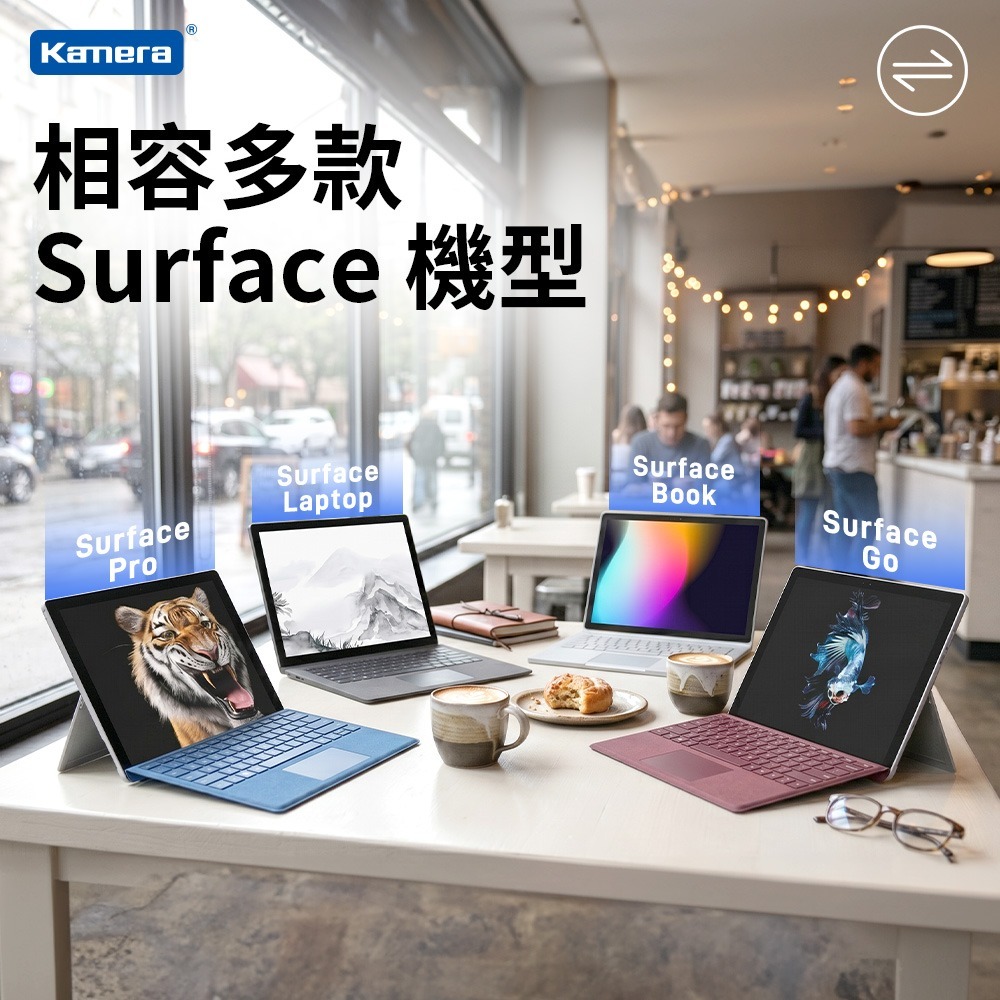 Kamera Type-C公轉Surface Connect公 PD編織線 65W/15V/4A-細節圖8