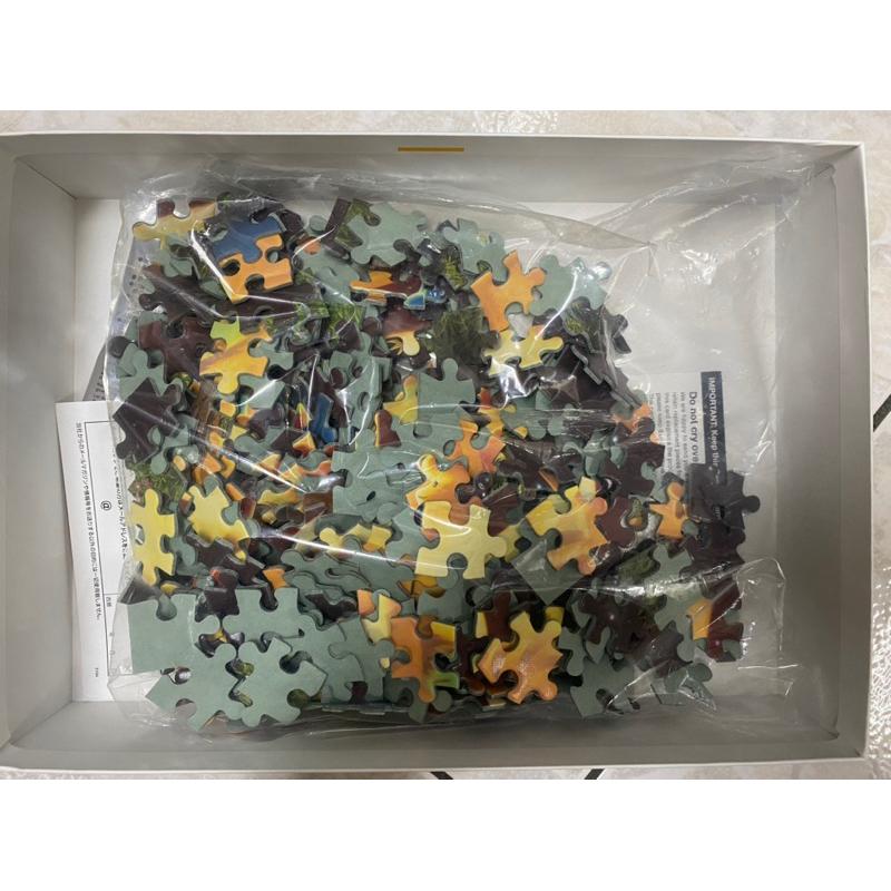 <專屬拼圖屋> 日本 迪士尼 DISNEY 小熊維尼 月光聚會 夜光 300片 拼圖 D-300-180-細節圖4