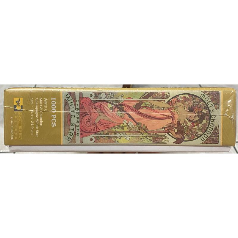 <專屬拼圖屋> 絕版雷諾瓦 香檳美人 Renoir  慕夏 Mucha 1000片 拼圖-細節圖4