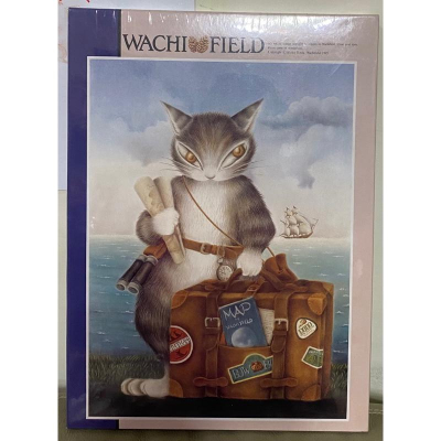 &lt;專屬拼圖屋&gt;日本 絕版 Yanoman Wachifield 達洋貓 旅行 旅行日誌 750片 拼圖 07-306