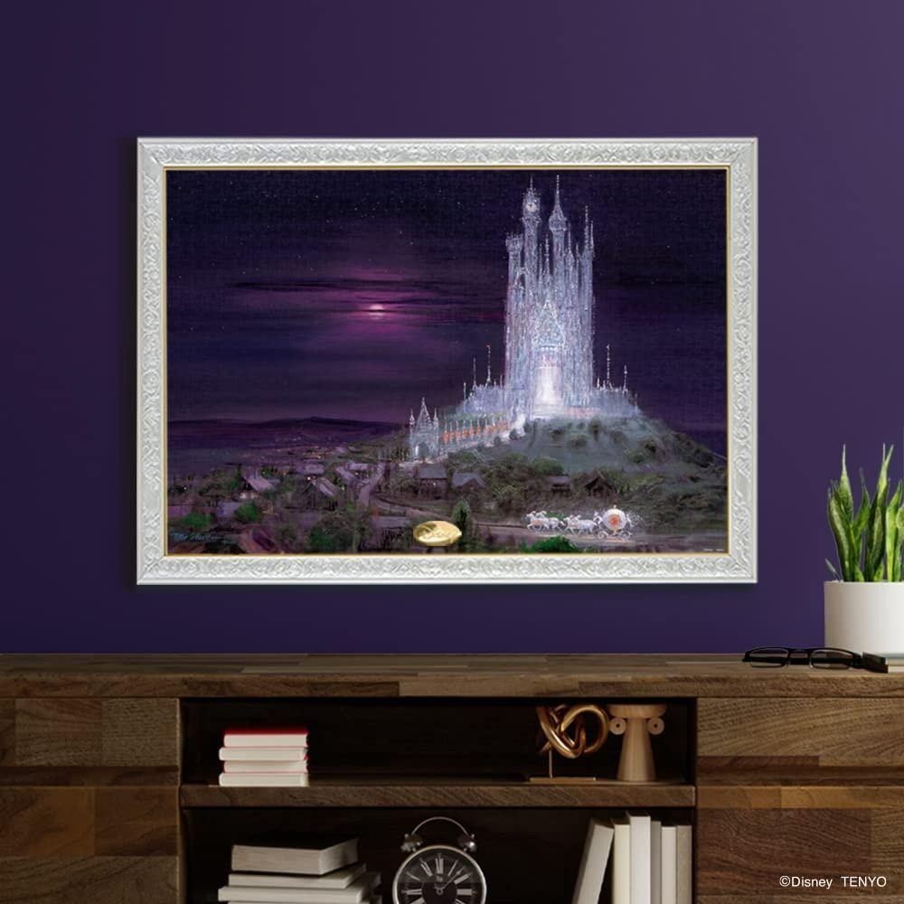 <專屬拼圖屋> （現貨）日本 迪士尼 Tenyo 仙杜瑞拉 夢幻 城堡 魔法 1000片 拼圖 D-1000-093-細節圖3