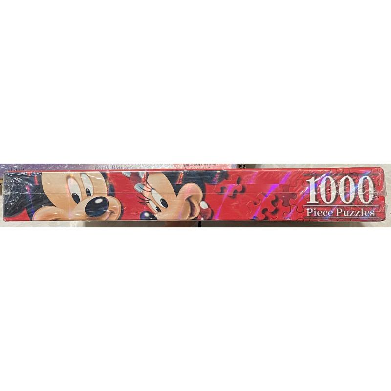 <專屬拼圖屋>日本 迪士尼 閃亮 米奇 米妮 唐老鴨 1000片 拼圖-細節圖2