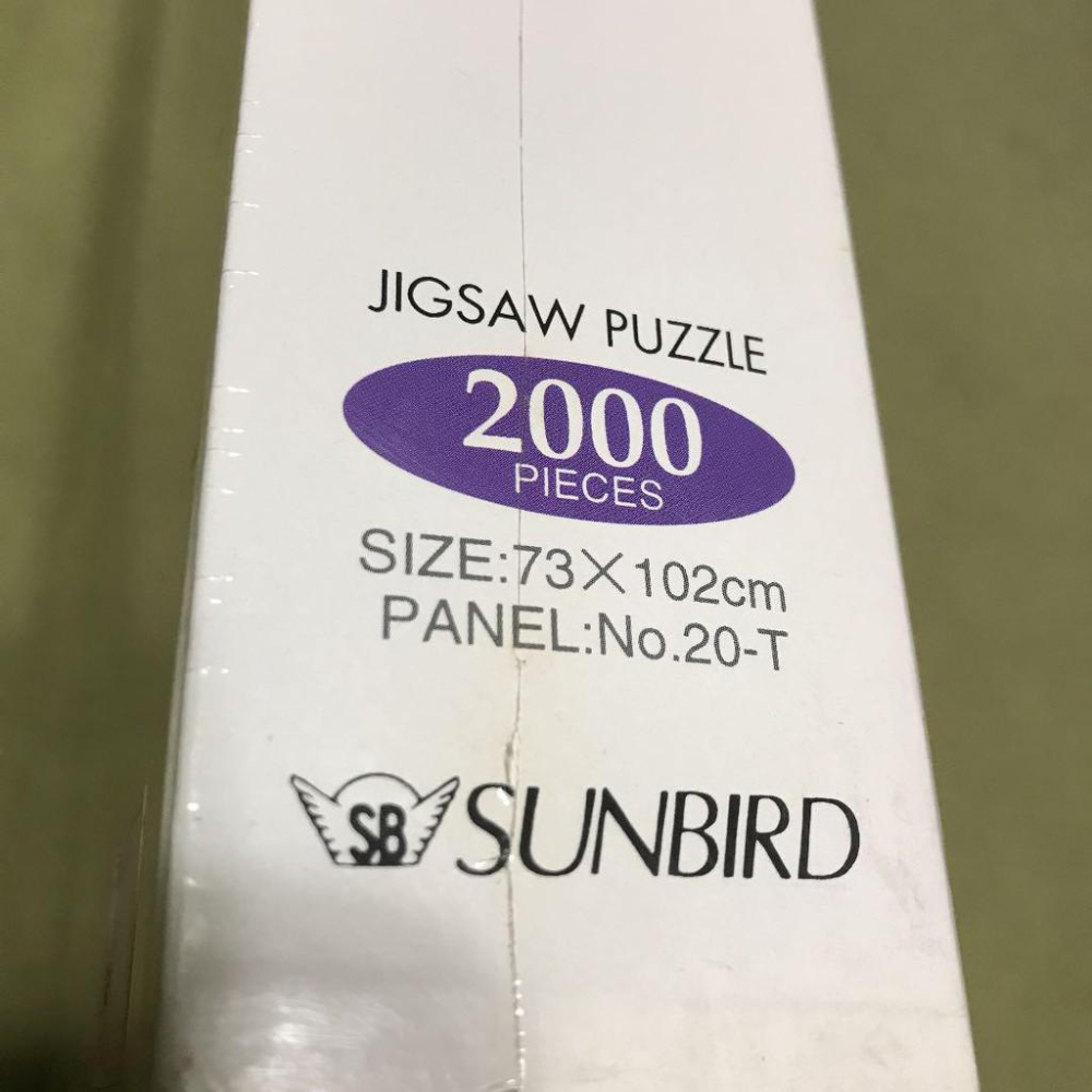 <專屬拼圖屋> 絕版 日本 sunbird 油畫 瀑布 風景 2000片 拼圖-細節圖2