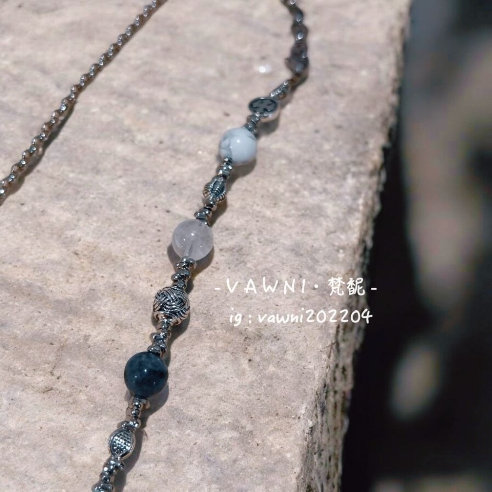 ［ V A W N I • 梵馜 ］男士款｜羽刻・力量系長鍊 NO.1141208-細節圖4