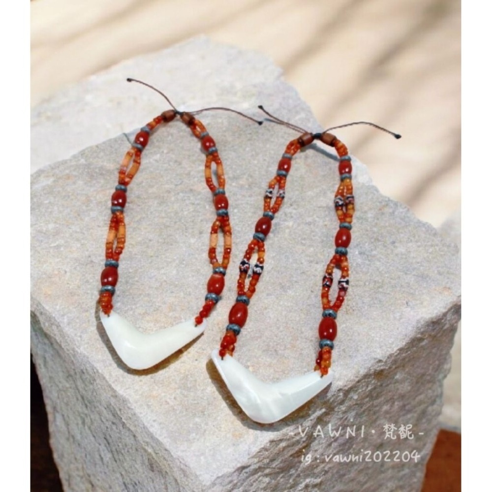 [  V A W N I • 梵馜 ］雙排琉璃瑪瑙項鍊 NO.1140209-細節圖2