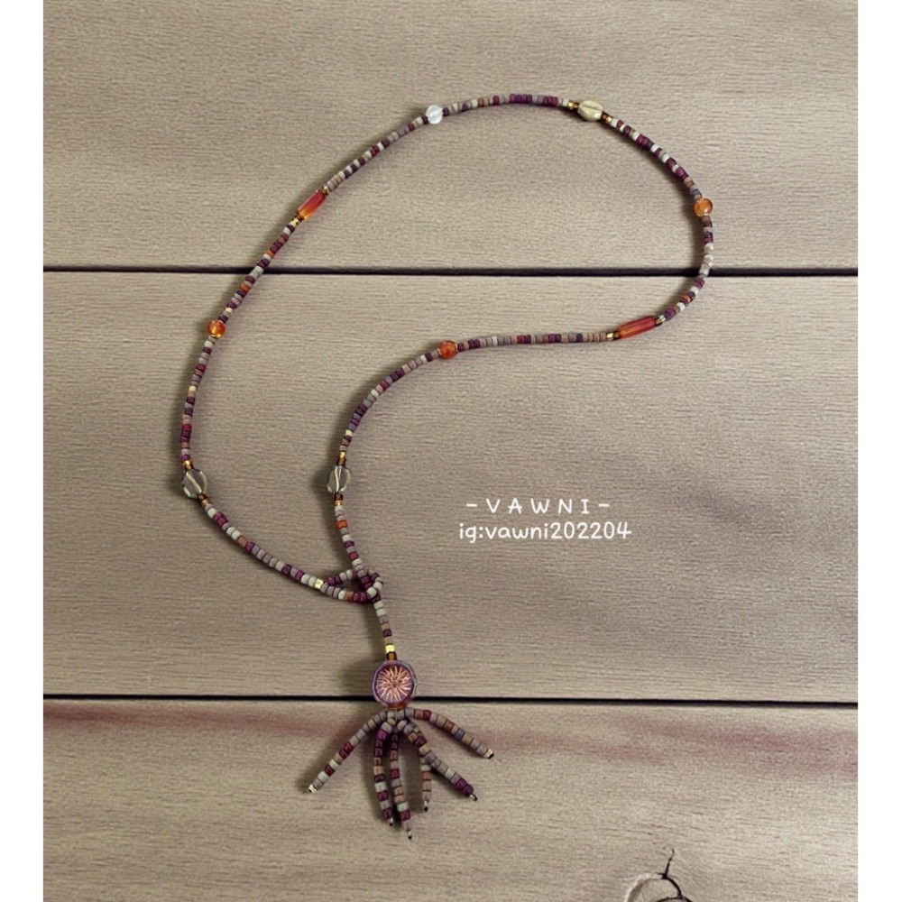 [ V A W N I • 梵馜］美拉德色毛衣鍊 NO.1142021-細節圖3