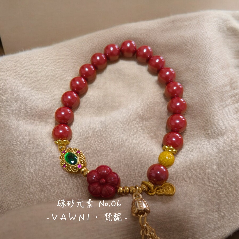 ［ V A W N I • 梵馜 ］硃砂元素・設計手飾-規格圖2