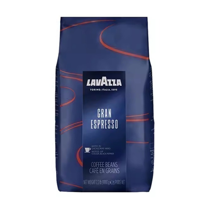 現貨速發｜【LAVAZZA】咖啡豆 1kg 多款任選(特濃/醇香/歐羅/金牌/紅牌/大地系列) 義大利原裝進口 效期新鮮-細節圖2