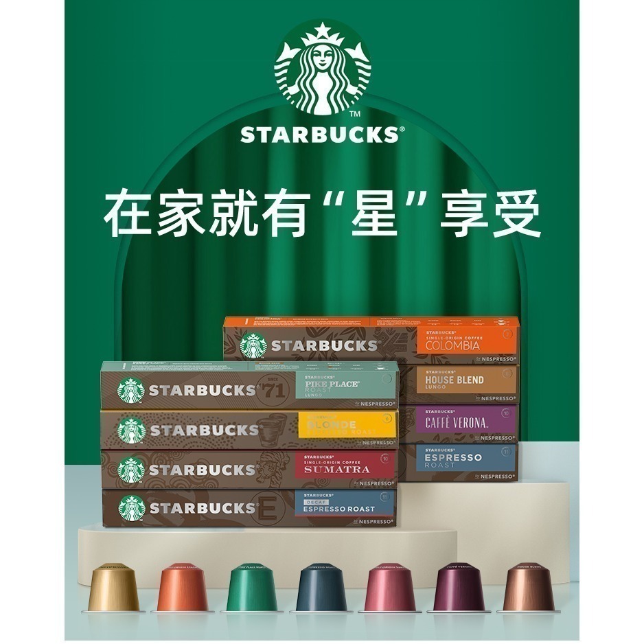 現貨速發｜【星巴克】Nespresso 適用咖啡膠囊 小顆膠囊｜多款風味任選(可混搭) 每單訂購至少需6條 口味備註說明-細節圖4
