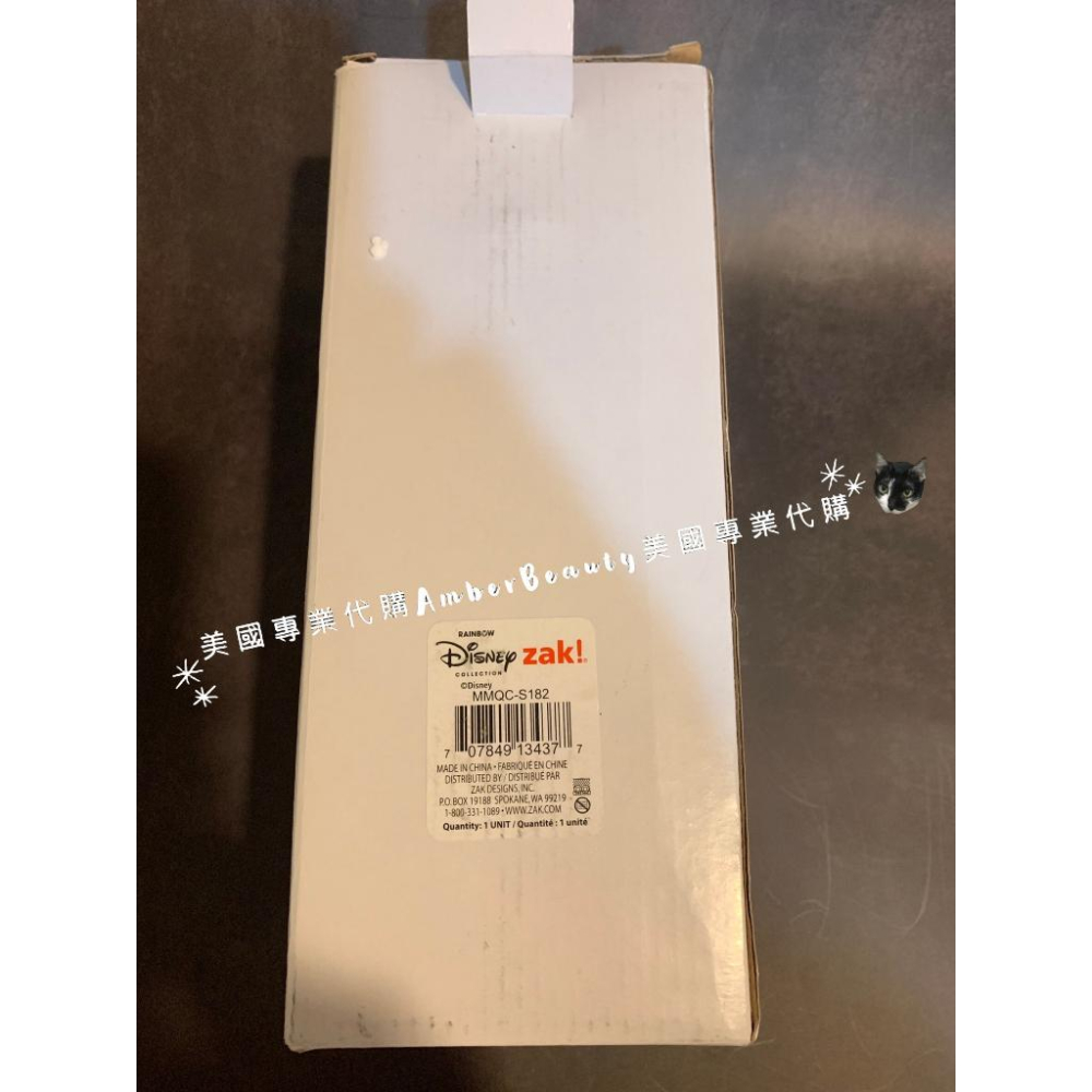 【美國直購 正品現貨】Disney彩虹系列 雙層隔熱塑料冷飲杯 隨行杯 環保杯 吸管水杯-細節圖7
