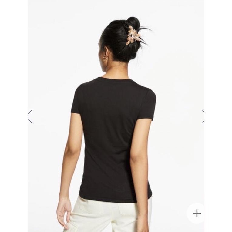 【美國直購 正品現貨】MISHIANA  AEROPOSTALE 女生 棉質 圓領 短袖 T恤 logo 拼布-細節圖2