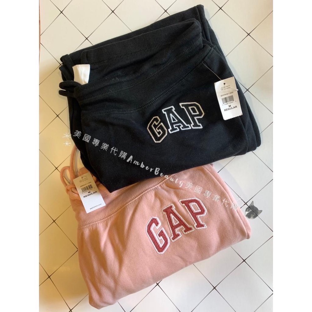 【美國直購正品 現貨在台免等】GAP 縮口棉褲 保暖 刷毛棉褲 Logo 柔軟休閒褲 運動風 男女同款 costco寒流-細節圖2