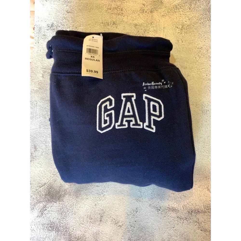 【美國直購正品 現貨在台免等】GAP 縮口棉褲 保暖 刷毛棉褲 Logo 柔軟休閒褲 運動風 男女同款 costco寒流-細節圖4