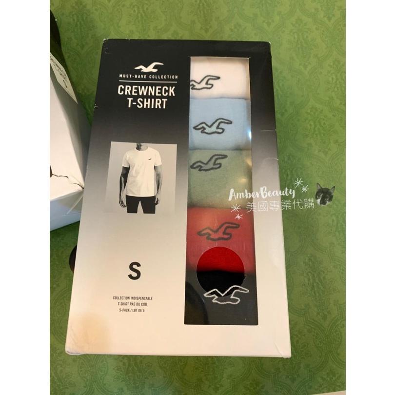 【美國直購正品】Hollister crewneck 經典海鷗logo 男女款 圓領棉T 情人節 禮物 大尺寸 父親節-細節圖5