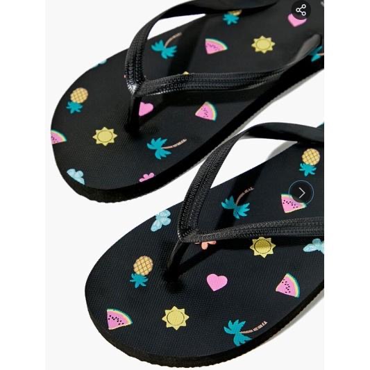 【美國正品現貨】FOREVER 21 超好穿 夾腳海灘拖鞋 夾腳拖 人字拖 拖鞋 涼鞋 水果 蘑菇 夏日~ 歡迎批發大量-細節圖3