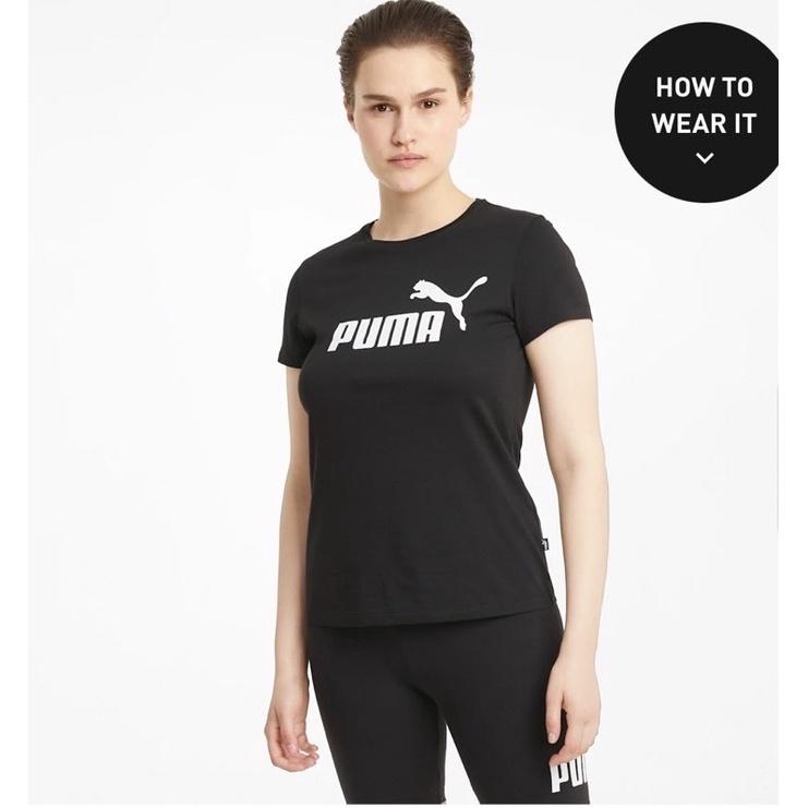 【美國直購 正品現貨】PUMA 女款logo短T 戶外運動 粉紅 上衣 基本款 棉質 圓領 男生 大尺寸 運動衫 蔡依林-細節圖3