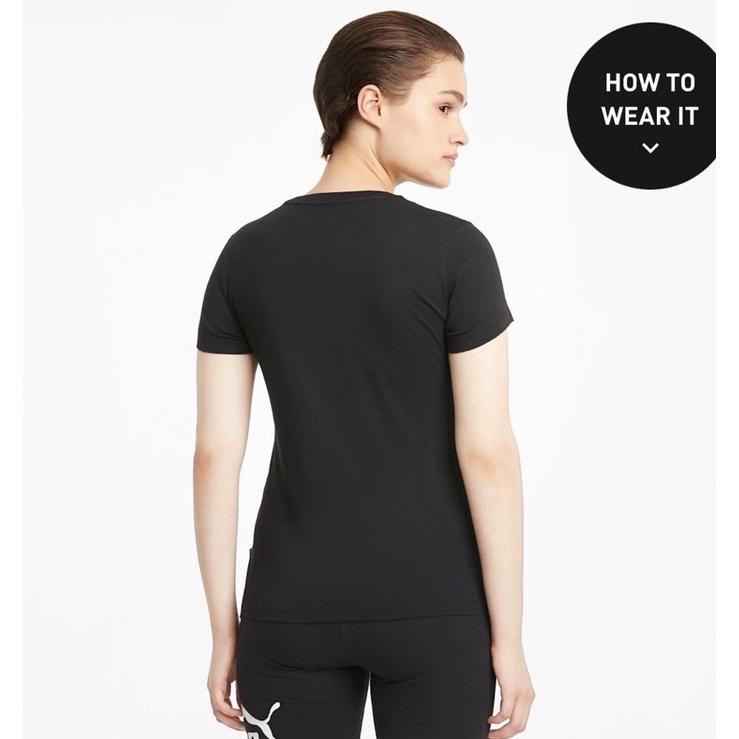 【美國直購 正品現貨】PUMA 女款logo短T 戶外運動 粉紅 上衣 基本款 棉質 圓領 男生 大尺寸 運動衫 蔡依林-細節圖4