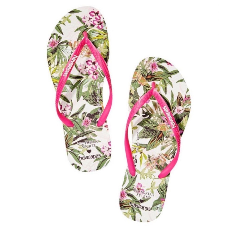 【美國正品現貨】哈瓦仕x維多利亞的秘密 Havaianas x Victoria＇s Secret 聯名 人字拖 夾腳拖-細節圖2