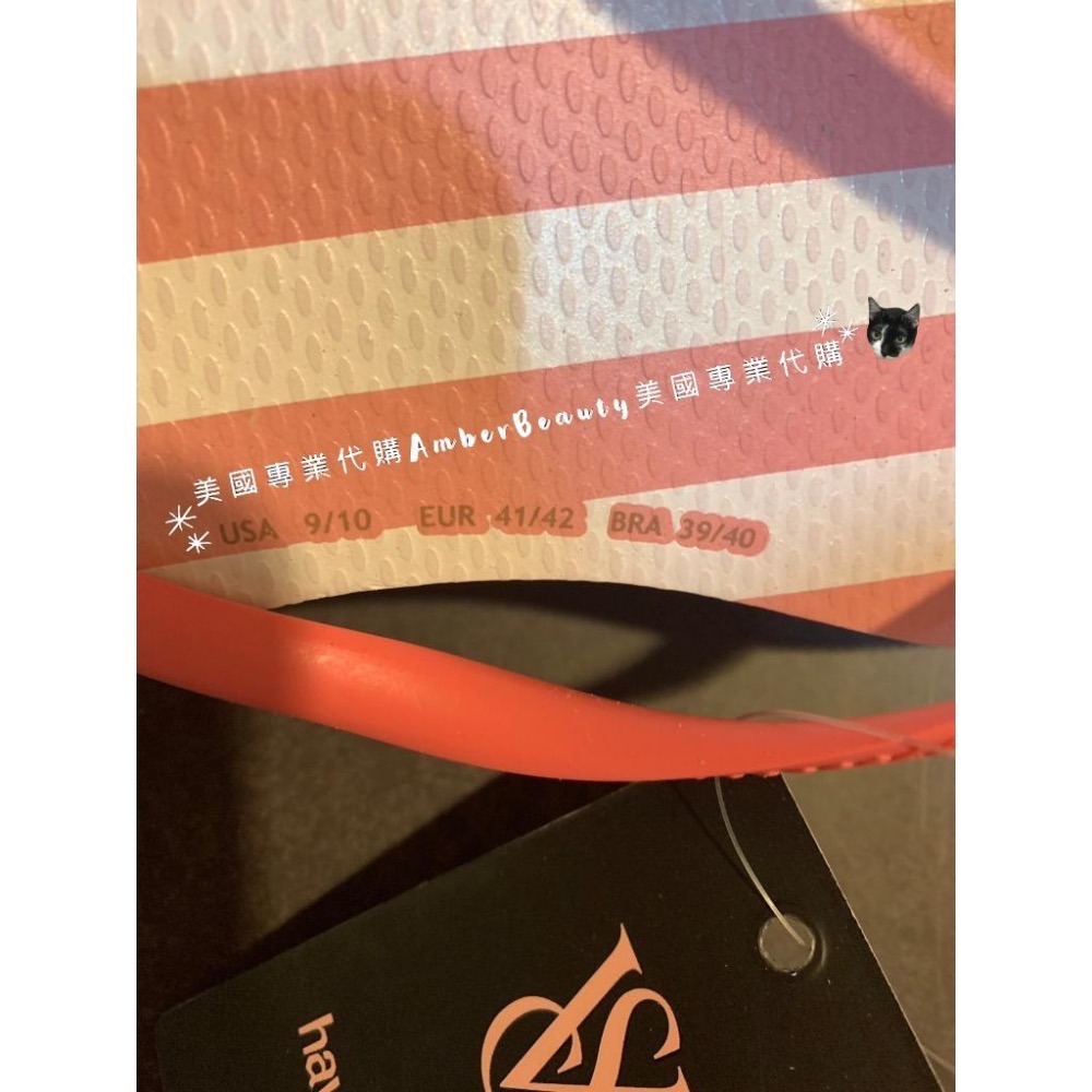 【美國正品現貨】哈瓦仕x維多利亞的秘密 Havaianas x Victoria＇s Secret 聯名 人字拖 夾腳拖-細節圖5