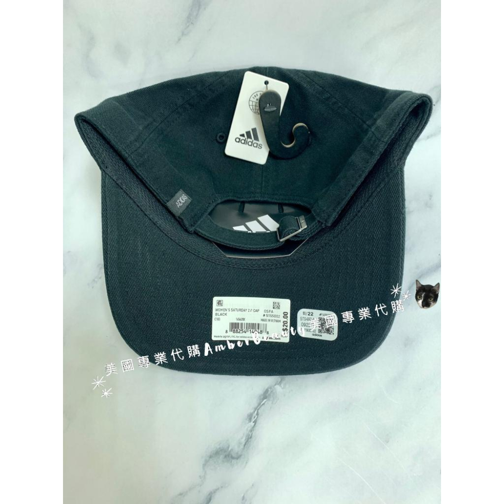 【美國直購 正品】adidas 愛迪達 運動帽 排濕 women＇s fit 可調式 鴨舌帽 棒球帽 遮陽 小臉 送禮-細節圖2