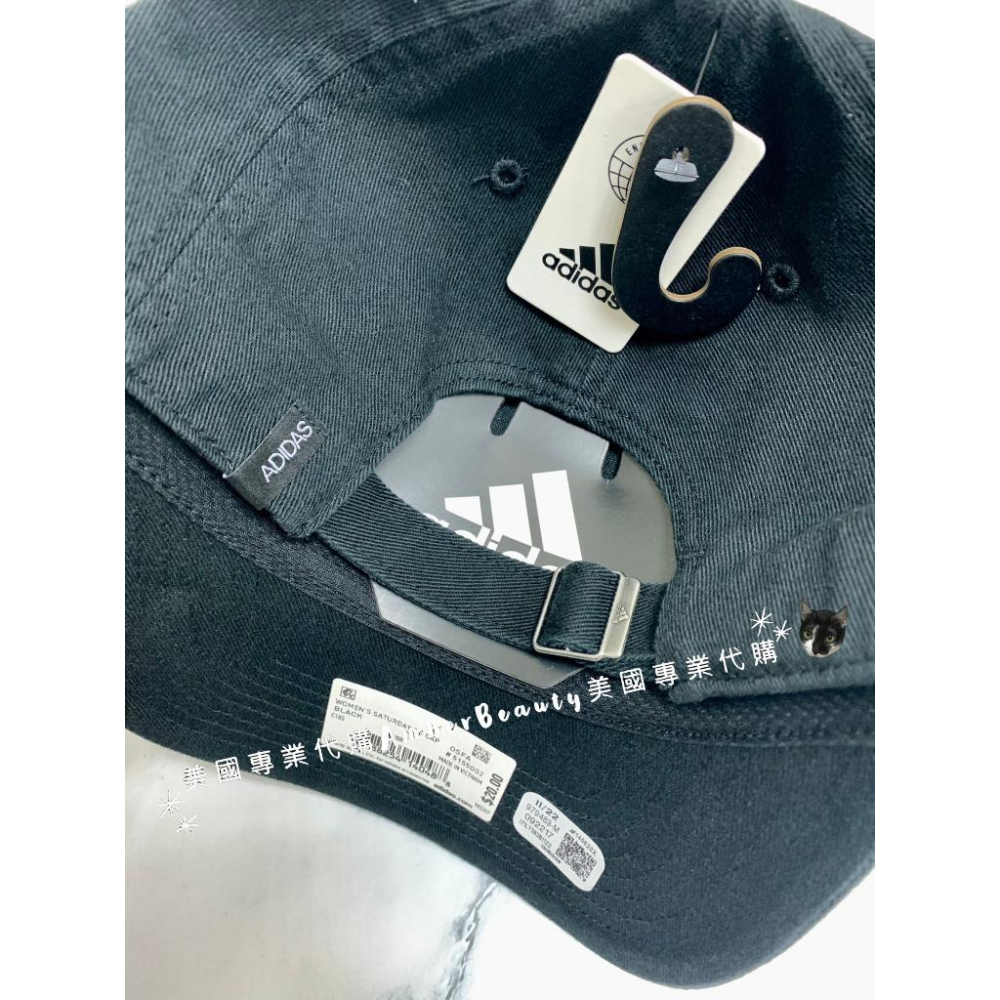 【美國直購 正品】adidas 愛迪達 運動帽 排濕 women＇s fit 可調式 鴨舌帽 棒球帽 遮陽 小臉 送禮-細節圖3