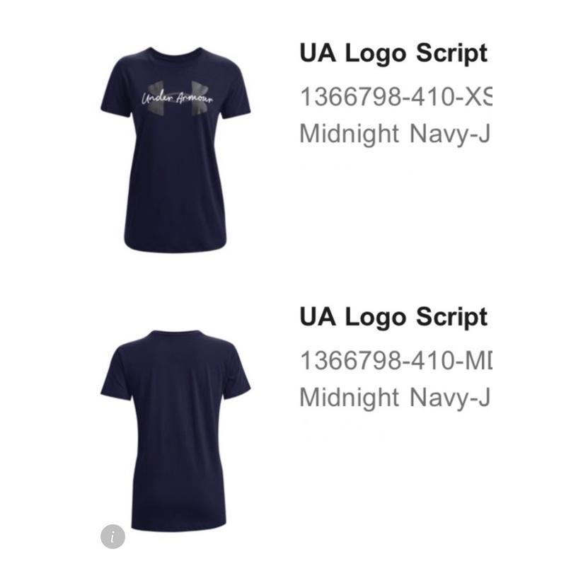 【美國直購正品 現貨在台免等】UNDER ARMOUR 女上衣 短T-Shirt ua logo script tee-細節圖3