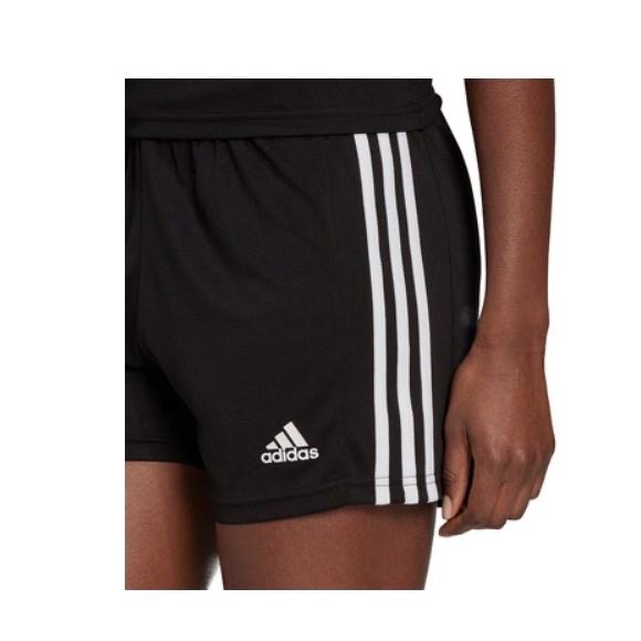 【美國直購 正品】adidas AEROREADY 運動短褲 黑色 三線 五分褲 休閒短褲 女短褲 運動褲 居家褲-細節圖2