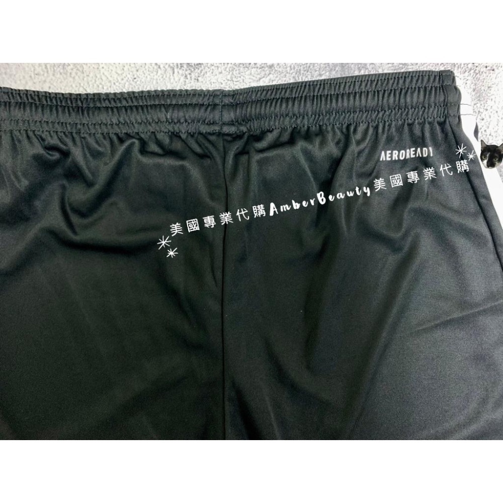 【美國直購 正品】adidas AEROREADY 運動短褲 黑色 三線 五分褲 休閒短褲 女短褲 運動褲 居家褲-細節圖4