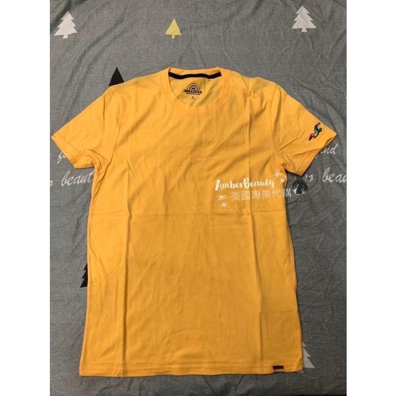 【美國直購正品 現貨】Hollister 經典 刺繡 彩虹logo圓領T 七色 單件 男女款 pride 大尺寸 父親節-細節圖7