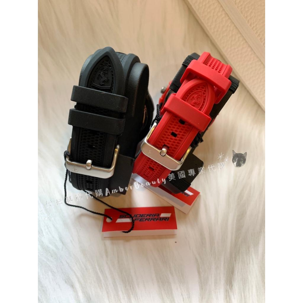 【美國直購正品現貨】Ferrari法拉利 APEX 碳纖維元素 錶盤設計時尚 對錶禮盒 手錶 送禮 聖誕節 父親節 情人-細節圖3