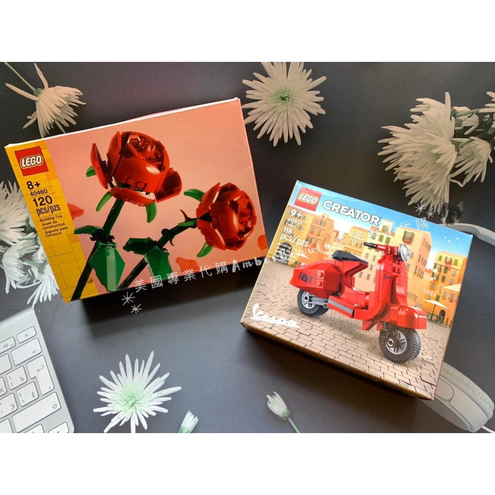 【美國直購正品】樂高 LEGO 40460 玫瑰花 Roses 21160 創世神 Minecraft 災厄村民突襲 禮-細節圖2